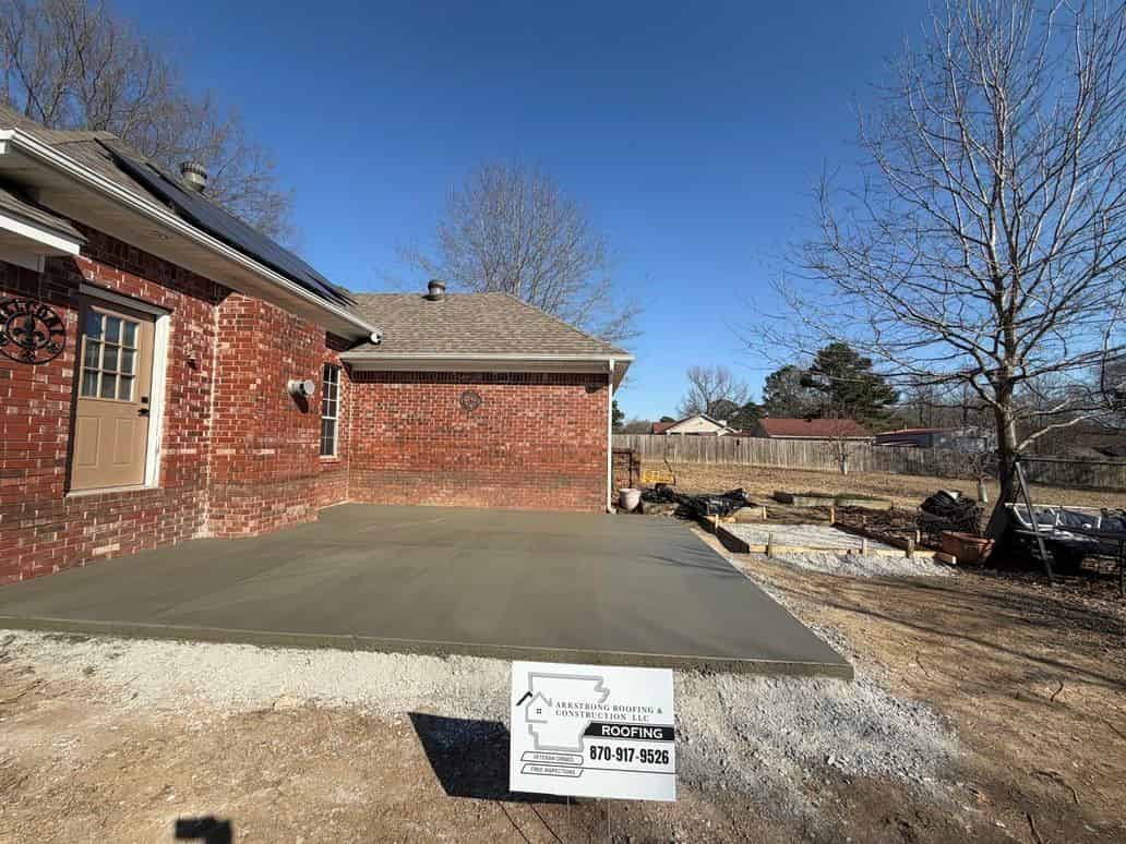 Concrete Patios & Sidewalks image